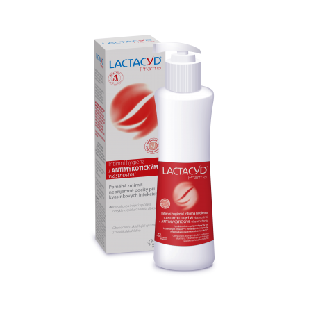 Lactacyd s antimykotickými vlastnostmi 250 ml