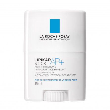 LA ROCHE-POSAY Lipikar Stick AP+ SOS Péče v tyčince pro pokožku se sklonem k atopickému ekzému 15 ml