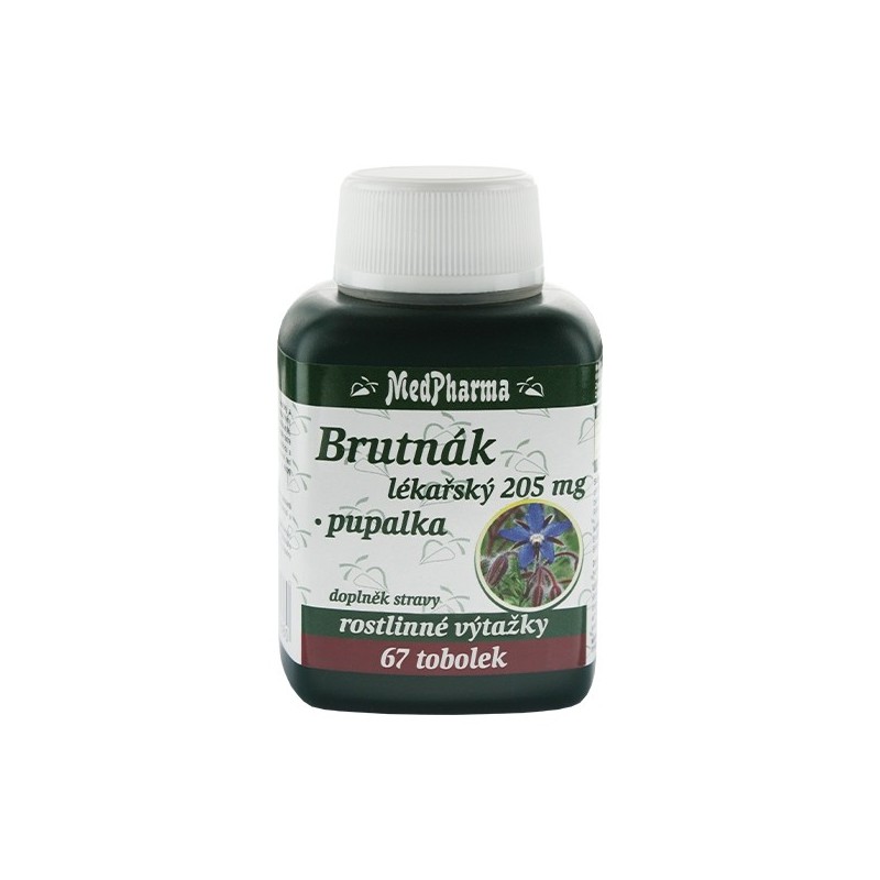 Medpharma Brutnák lékářský 205 mg + pupalka 67 tobolek