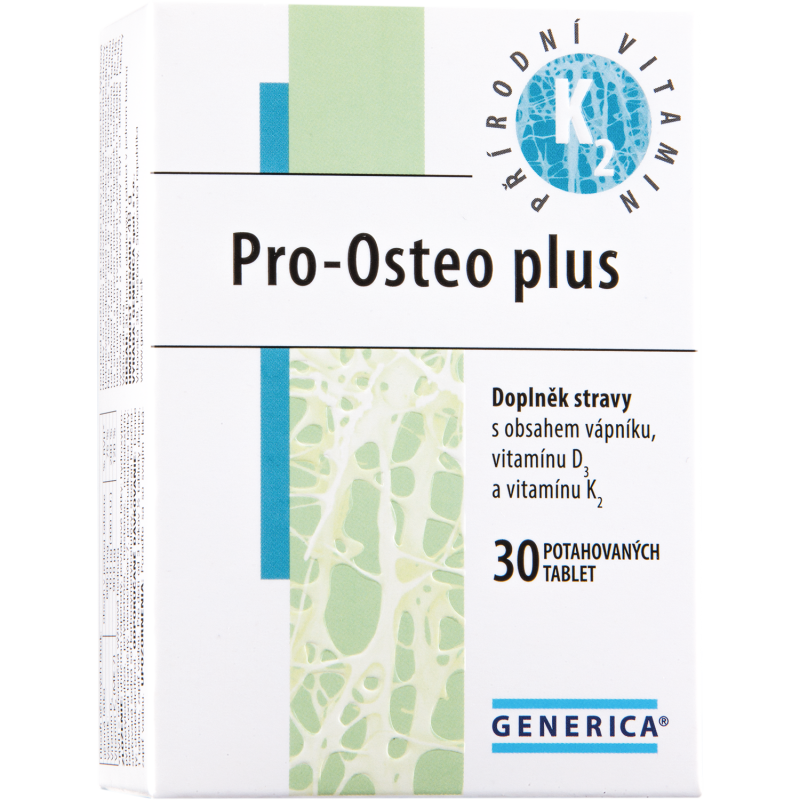 GENERICA Pro-osteo plus 30 kapslí