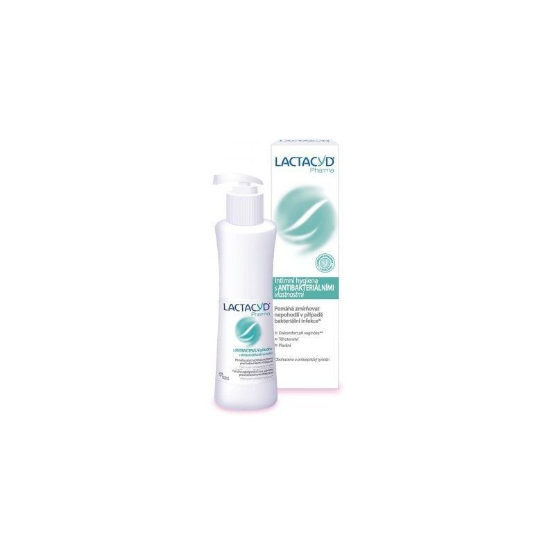 Lactacyd Pharma Intimní hygiena gel 250 ml + ubrousky