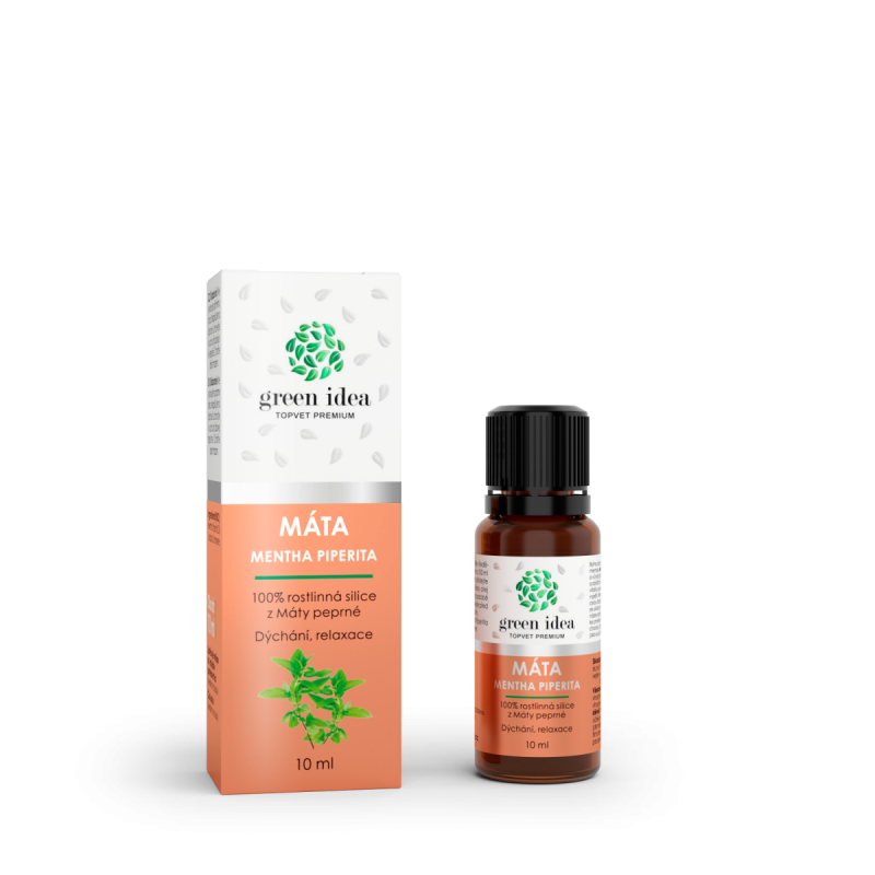 GREEN IDEA Máta 100% silice 10 ml