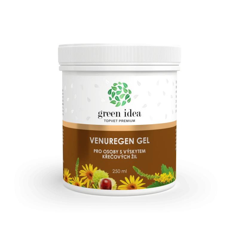 GREEN IDEA Venuregen masážní gel 250 ml