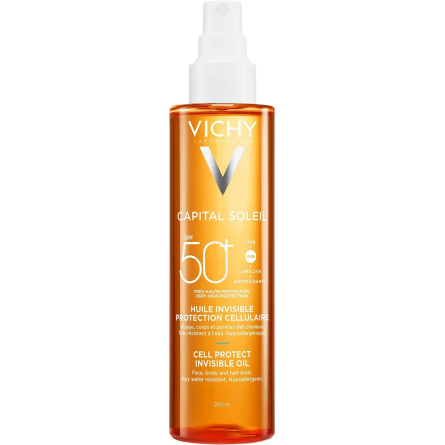 VICHY Capital Soleil Neviditelný olej SPF 50+ 200 ml