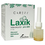 CAREFY Laxík mikroklystýr pro děti 6 x 3 g