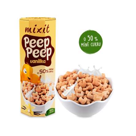 MIXIT Peep Peep Cereálie - Vanilka 280 g