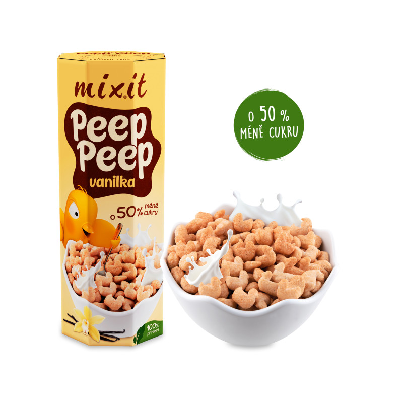 MIXIT Peep Peep Cereálie - Vanilka 280 g