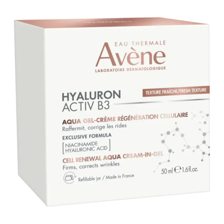 AVÈNE Hyaluron Activ B3 Aqua-gel krém pro obnovu buněk 50 ml