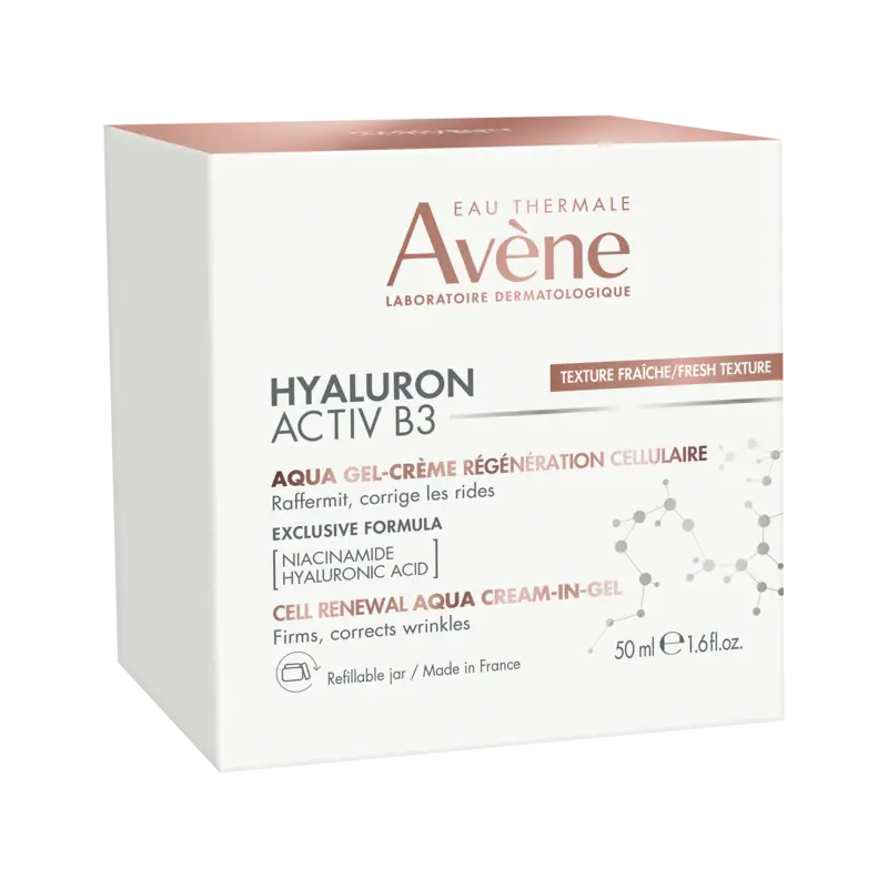 AVÈNE Hyaluron Activ B3 Aqua-gel krém pro obnovu buněk 50 ml