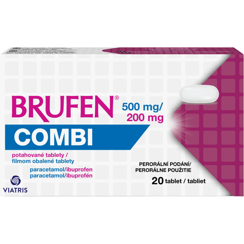 Brufen Combi 500mg/200mg 20 tablet