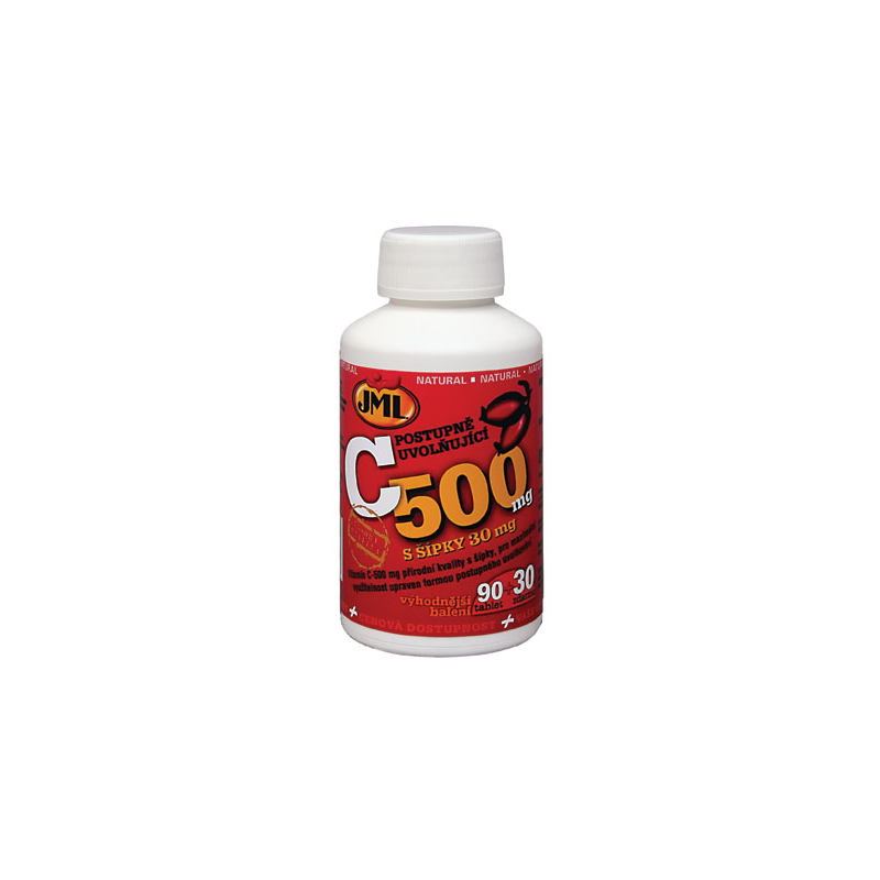 JML Vitamin C 500 mg s šípky 90+30 tablet