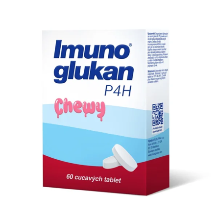 IMUNOGLUKAN P4H 60 cucavých tablet