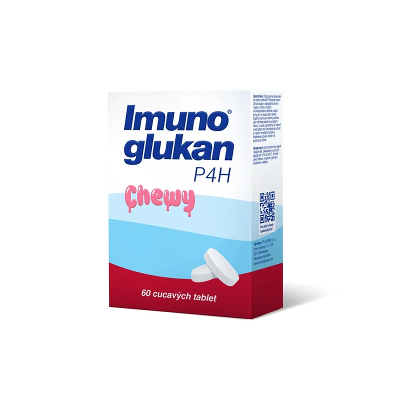 IMUNOGLUKAN P4H 60 cucavých tablet