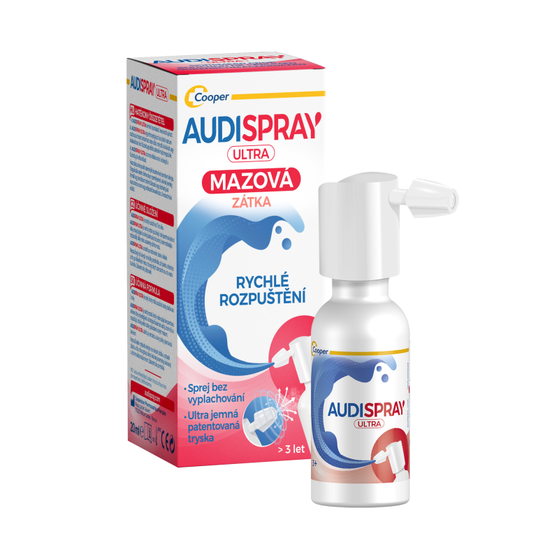 AUDISPRAY Ultra ušní sprej 20 ml