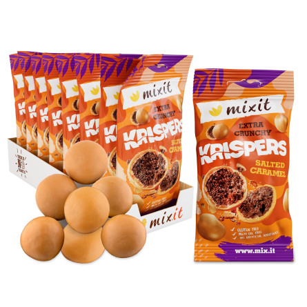 MIXIT Krispers - Slaný karamel do kapsy 50 g