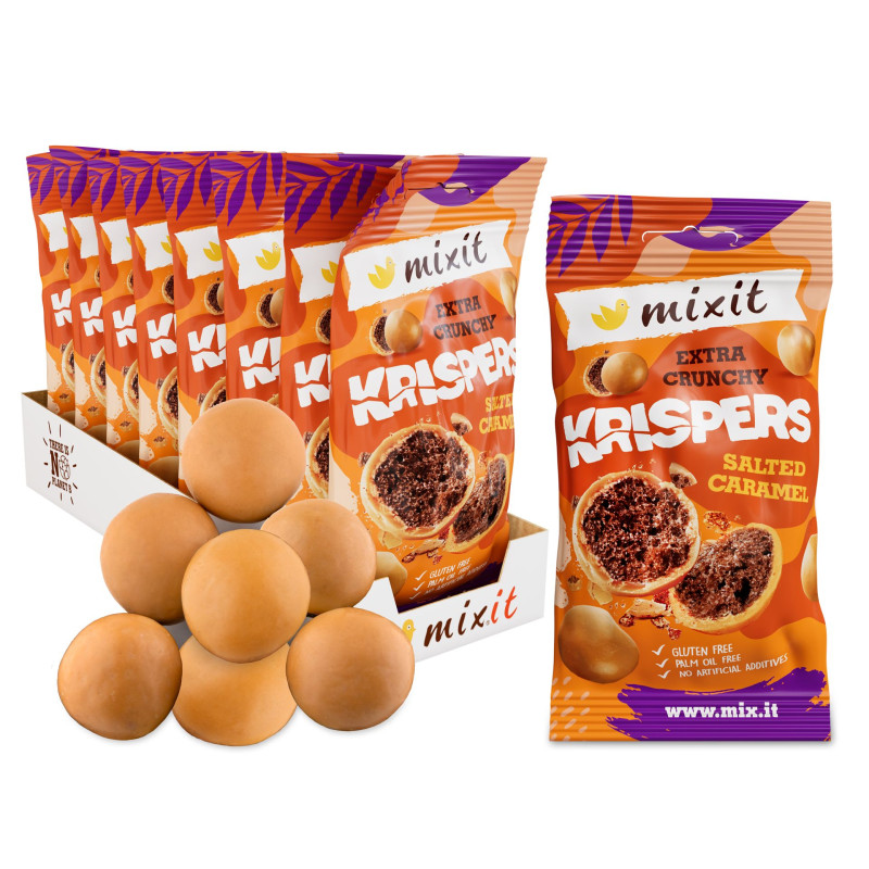 MIXIT Krispers - Slaný karamel do kapsy 50 g