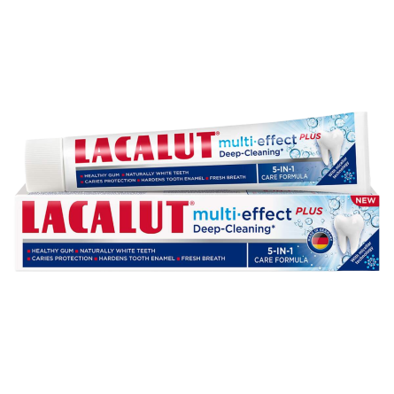 Lacalut Multi effect PLUS micelární zubní pasta 75 ml