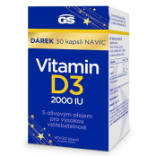 GS Vitamin D3 2000 IU 90+30 kapslí dárkové balení