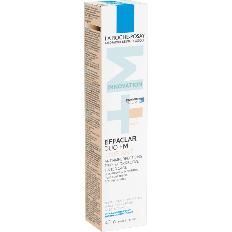 LA ROCHE-POSAY Effaclar Duo+ M tónovaný krém - Light 40 ml