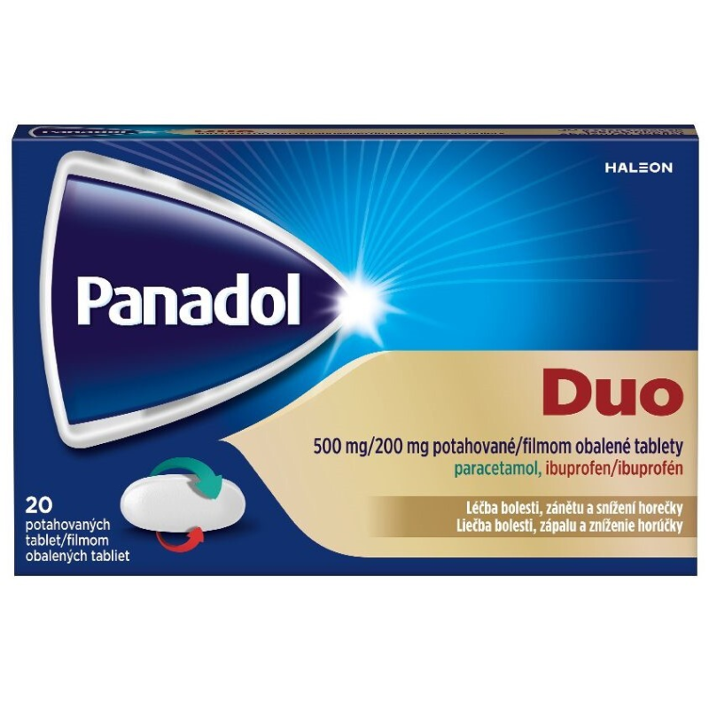 PANADOL Duo 500mg/200mg 20 tablet