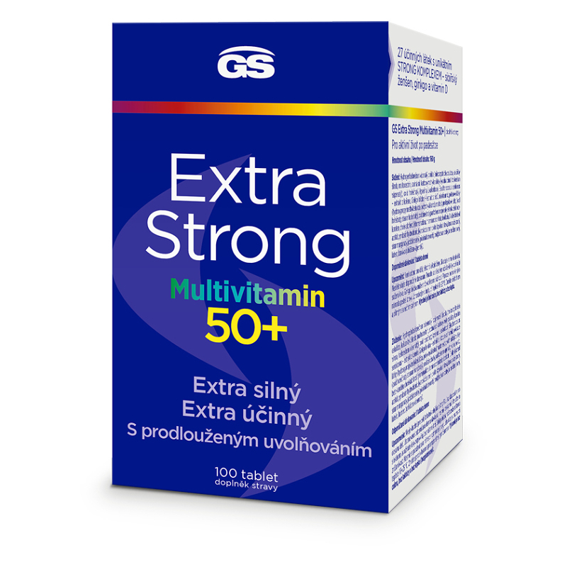 GS Extra Strong Multivitamin 50+ 100 tablet