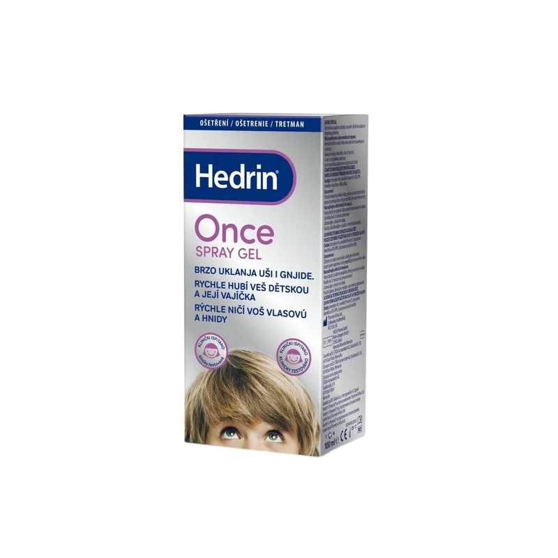 Hedrin Once Spray Gel 100 ml