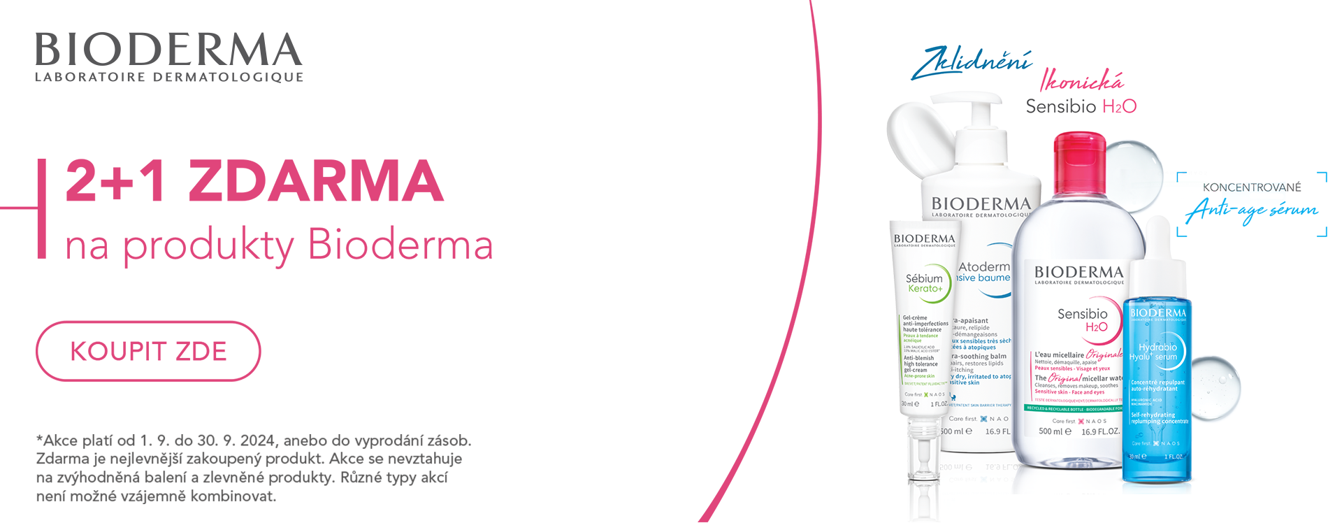 BIODERMA 2+1