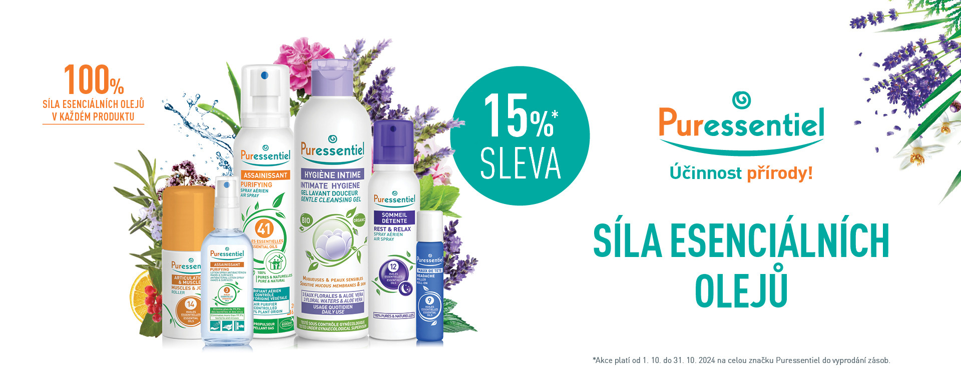 PURESSENTIEL - 15% sleva